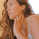 Gold earrings Hearth Cuff - LLUME Jewelry
