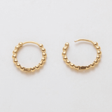 Prosecco Beaded Hoop - LLUME Jewelry