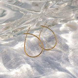 Dainty Crossed-Arch Threader - LLUME Jewelry