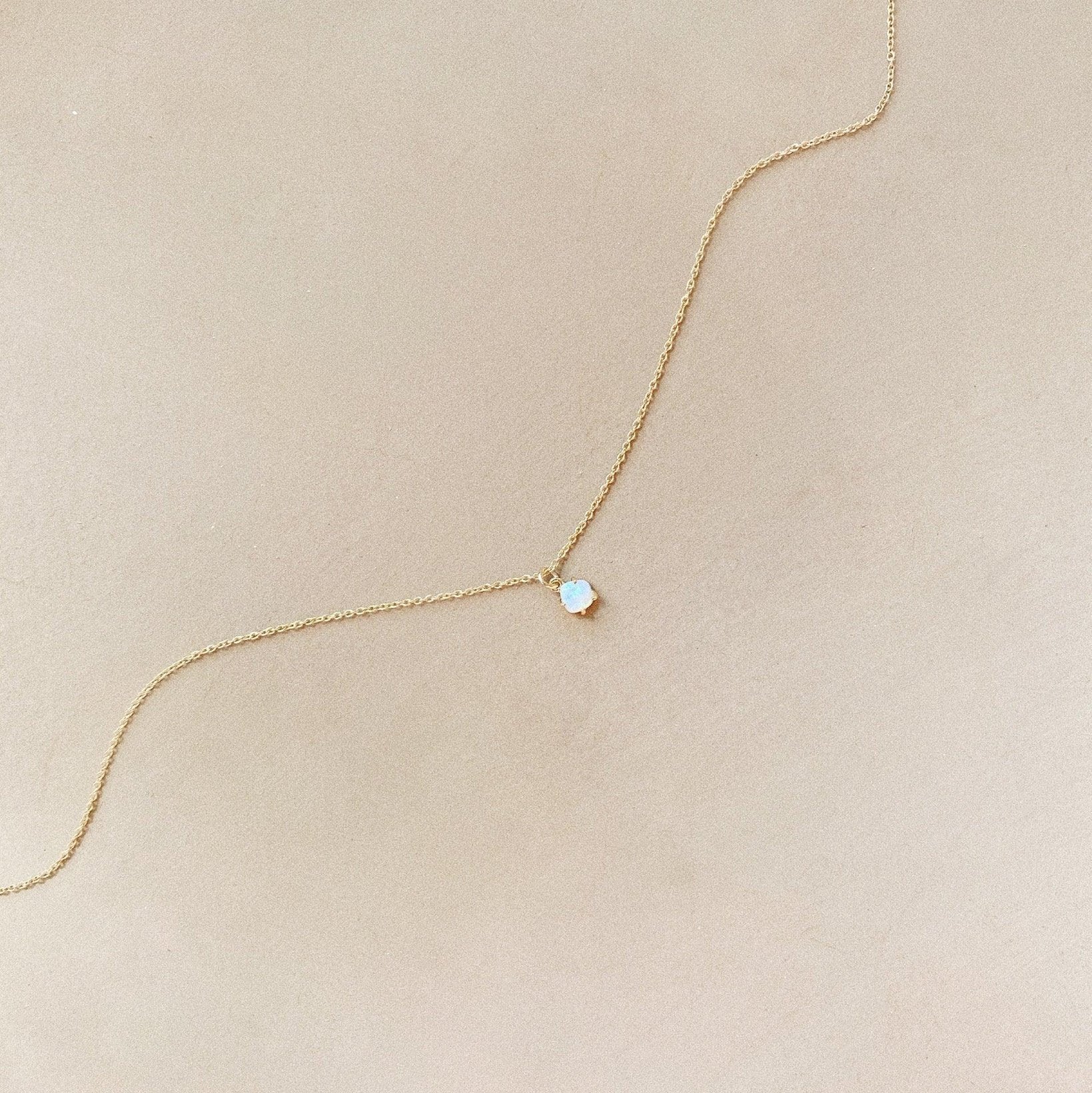 Sardinia Opal Necklace - LLUME Jewelry