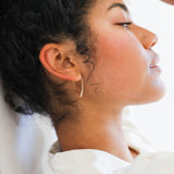 Dainty Crossed-Arch Threader - LLUME Jewelry