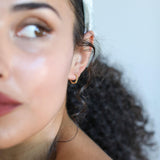 Prosecco Beaded Hoop - LLUME Jewelry