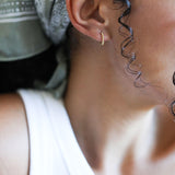 Prosecco Beaded Hoop - LLUME Jewelry