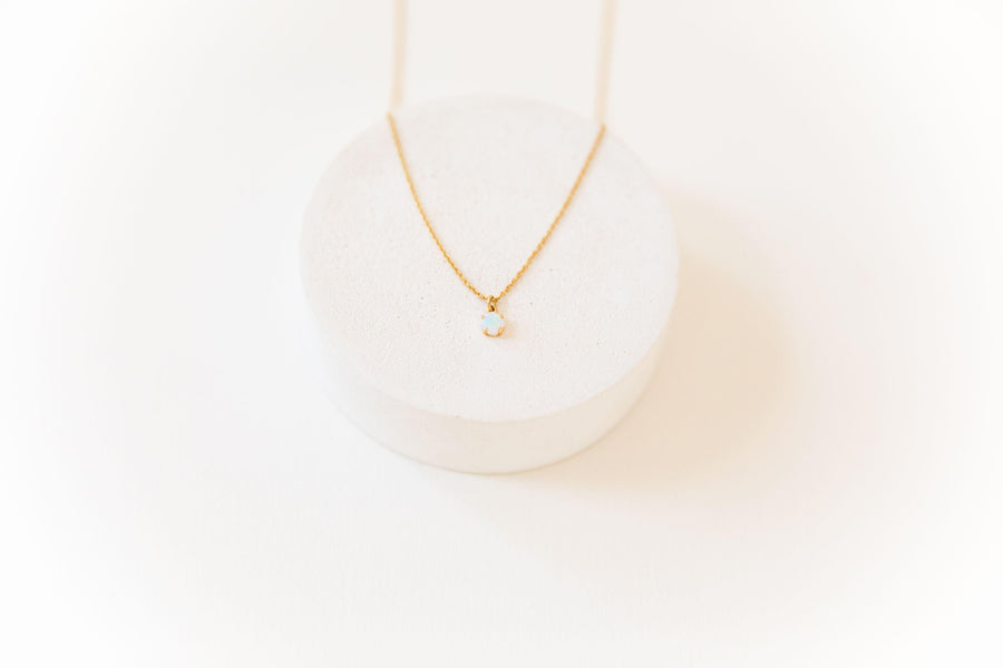 Sardinia Opal Necklace - LLUME Jewelry