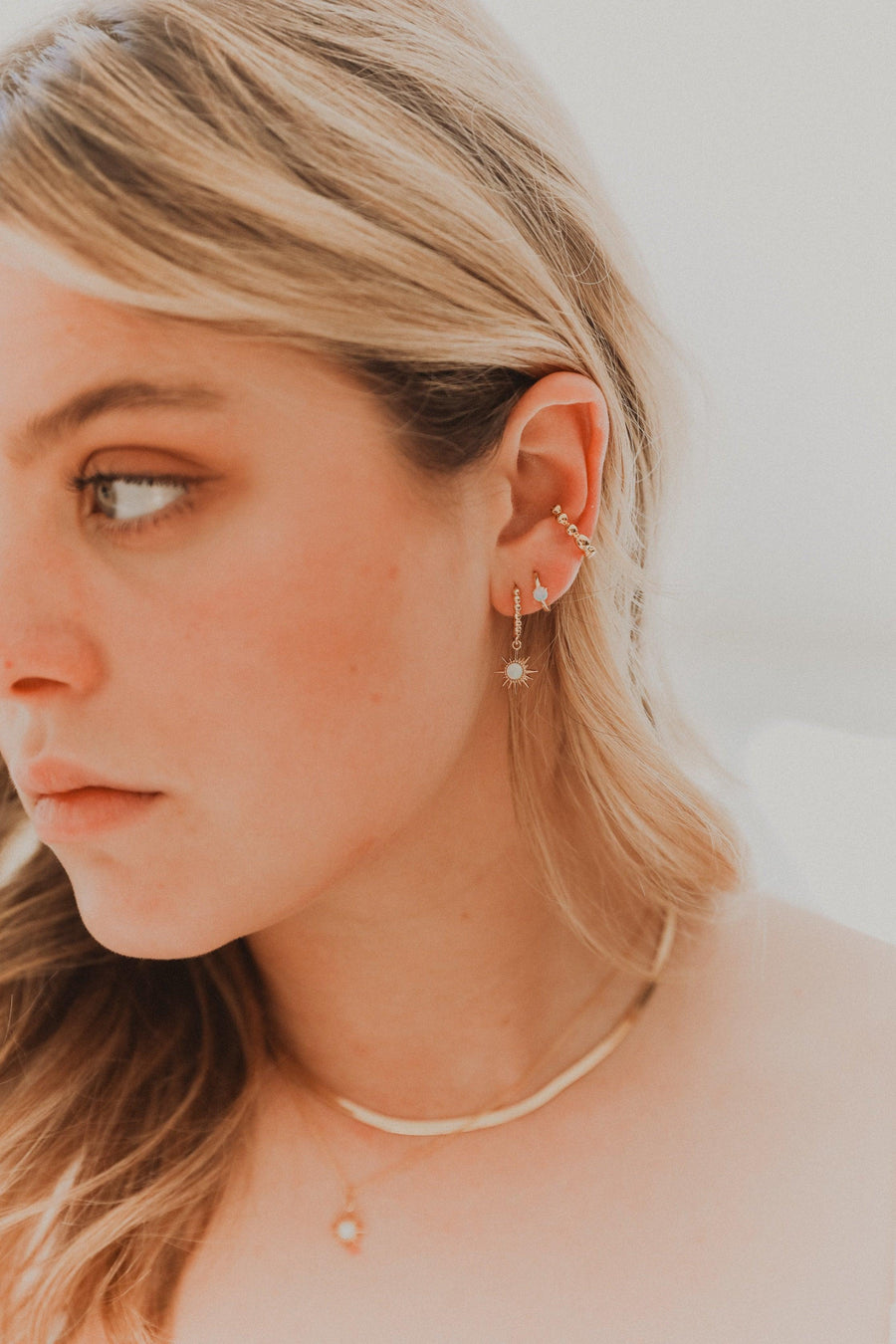 Opal Ear Stack - LLUME Jewelry