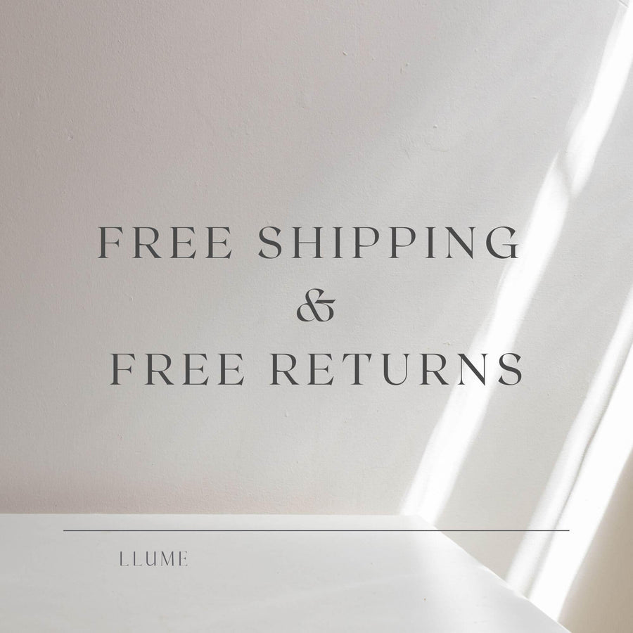 Free Shipping and Free Returns- LLUME Jewelry